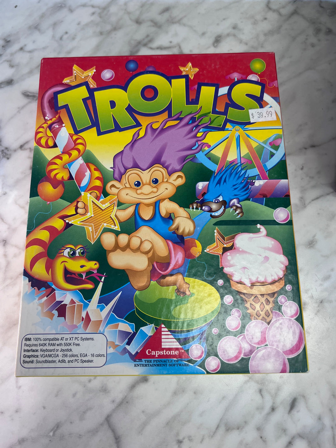 Trolls IBM PC Dual 3.5" and 5.25" Discs (maybe missing 1 5/14?)    PC11425