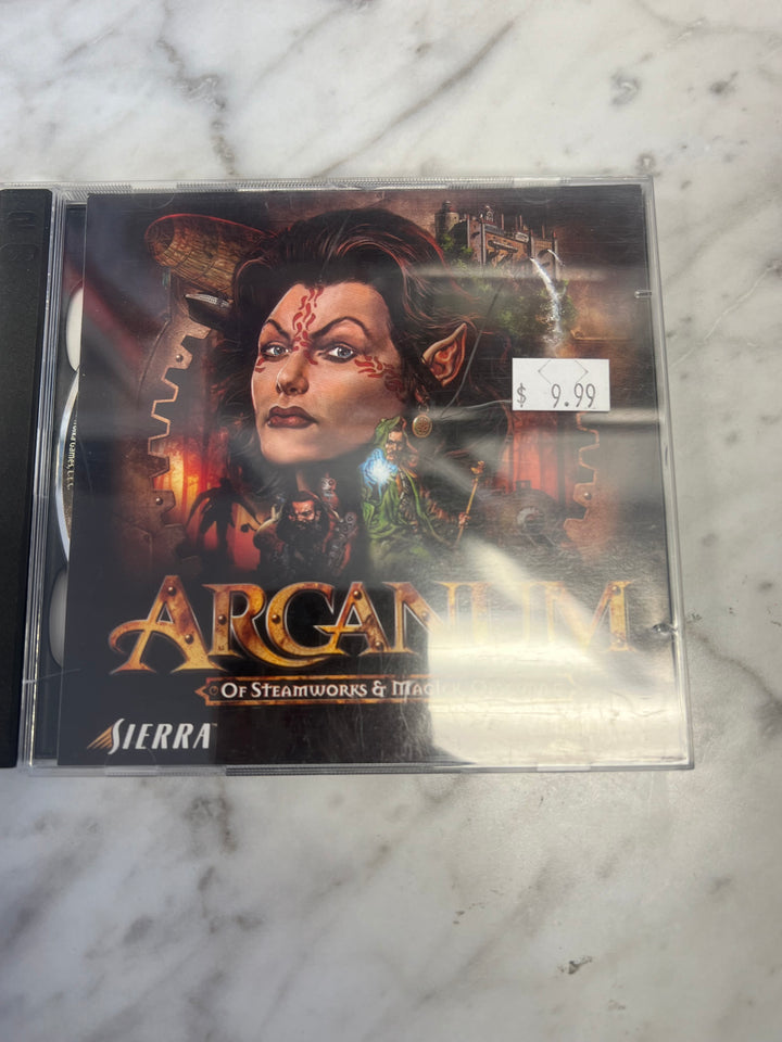 Arcanum Of Steamworks & Magick Obscura Sierra Jewel Case  PC CD-ROM    PC73124