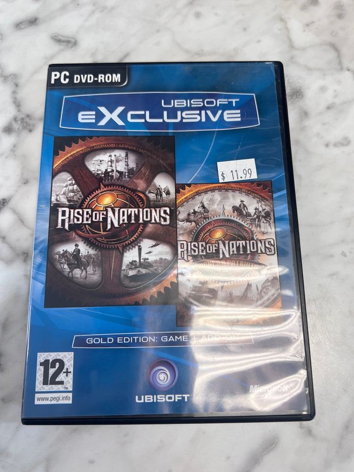 Rise of Nations and Thrones & Patriots Gold Edition PEGI Version PC DVD-ROM    PC11425