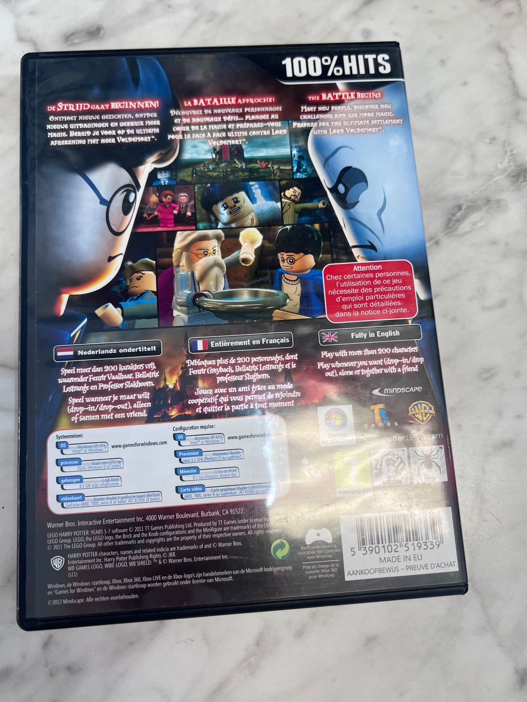 Lego Harry Potter Years 5-7 PEGI Version PC DVD-ROM    PC11425