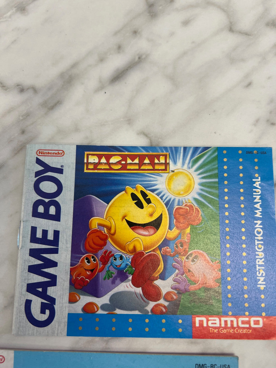 Pac-Man Game Boy manual only