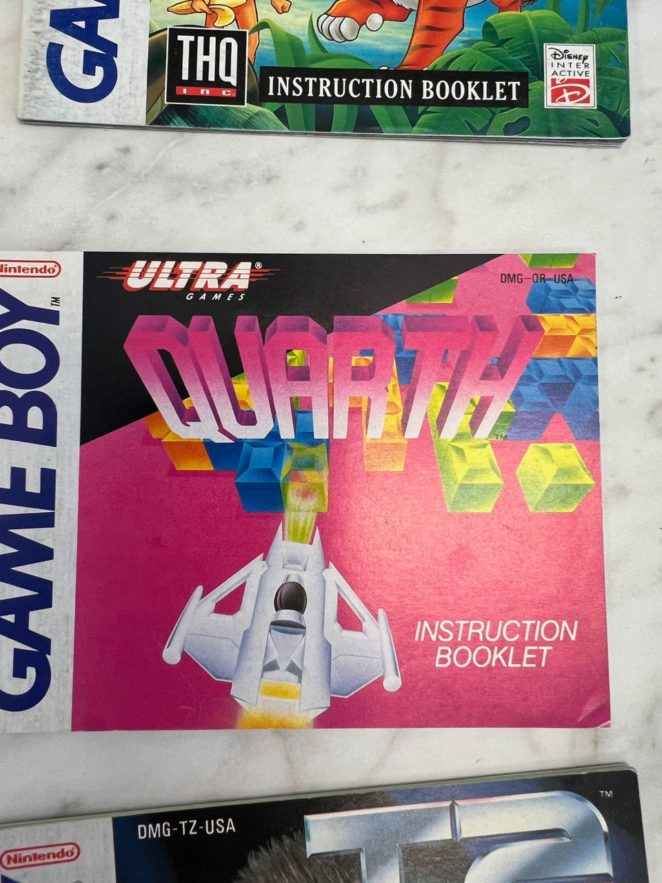 Quarth Gameboy Manual only