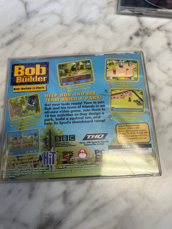 Bob the Builder bob Builds a Park Jewel Case PC CD-ROM    PC73124