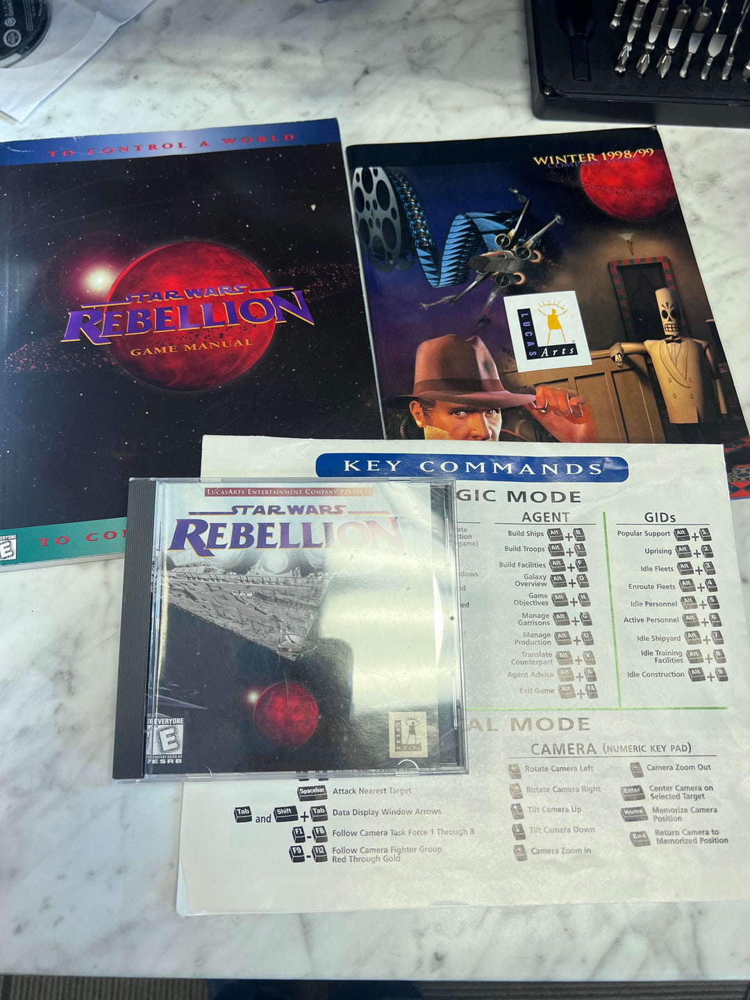 Star Wars Rebellion Windows PC CD-ROM    PC11425