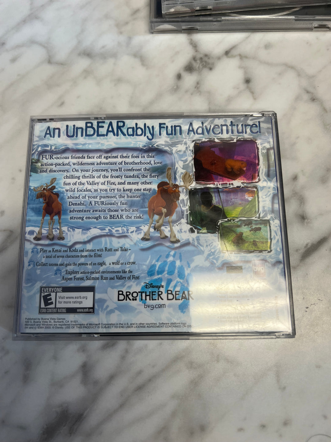 Disney's Brother Bear Jewel Case PC CD-ROM    PC73124