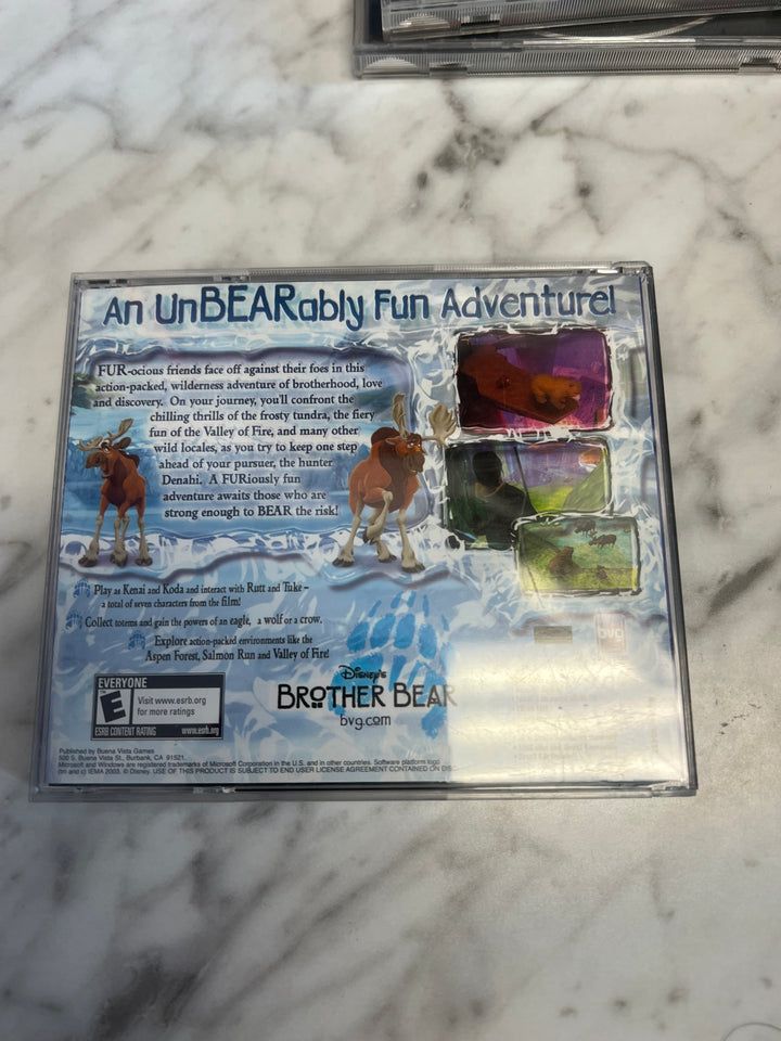 Disney's Brother Bear Jewel Case PC CD-ROM    PC73124