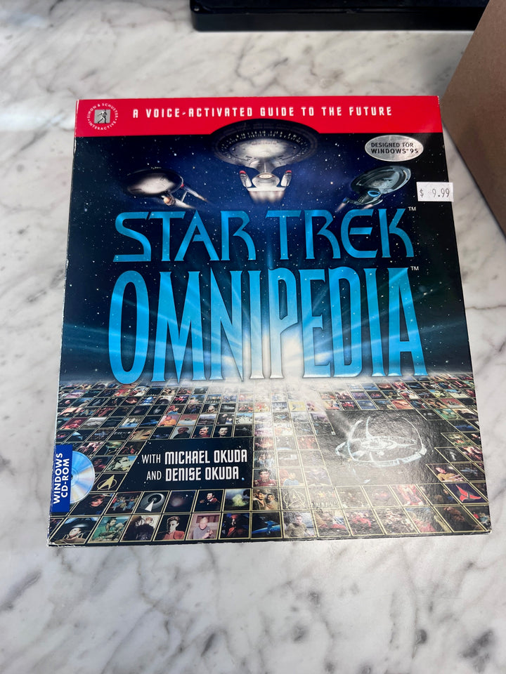 Star Trek Omnipedia Windows PC CD-ROM    PC11425