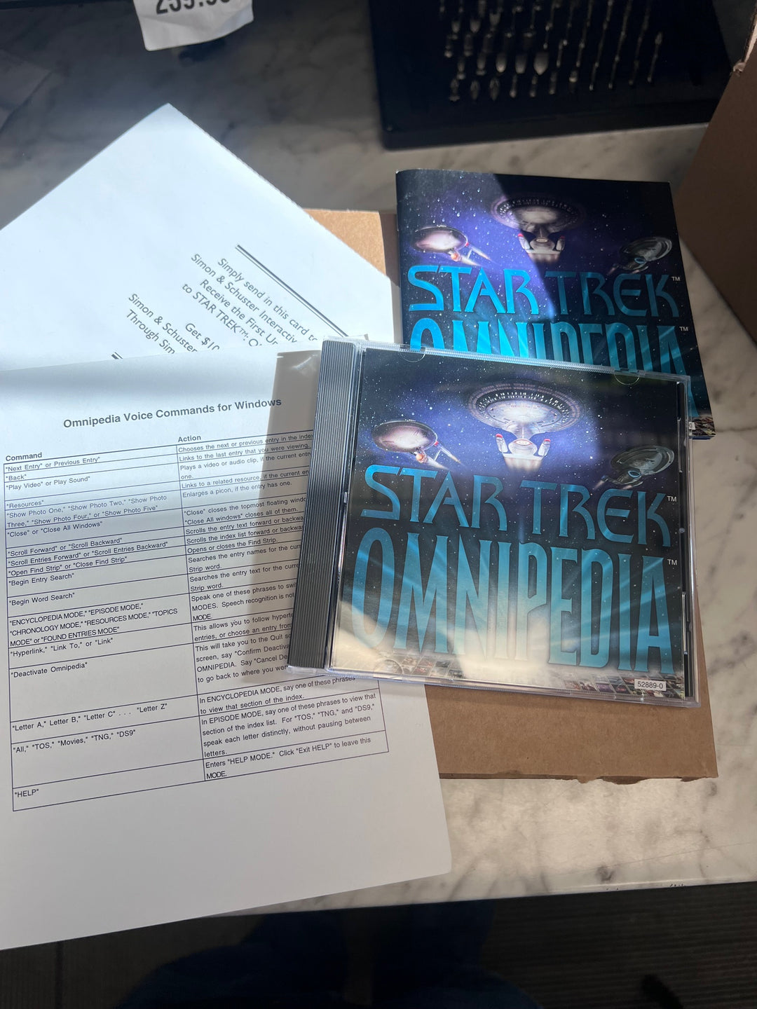 Star Trek Omnipedia Windows PC CD-ROM    PC11425