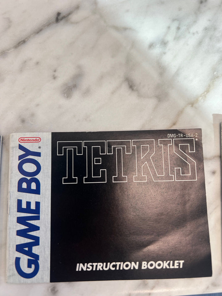 Tetris Gameboy manual only