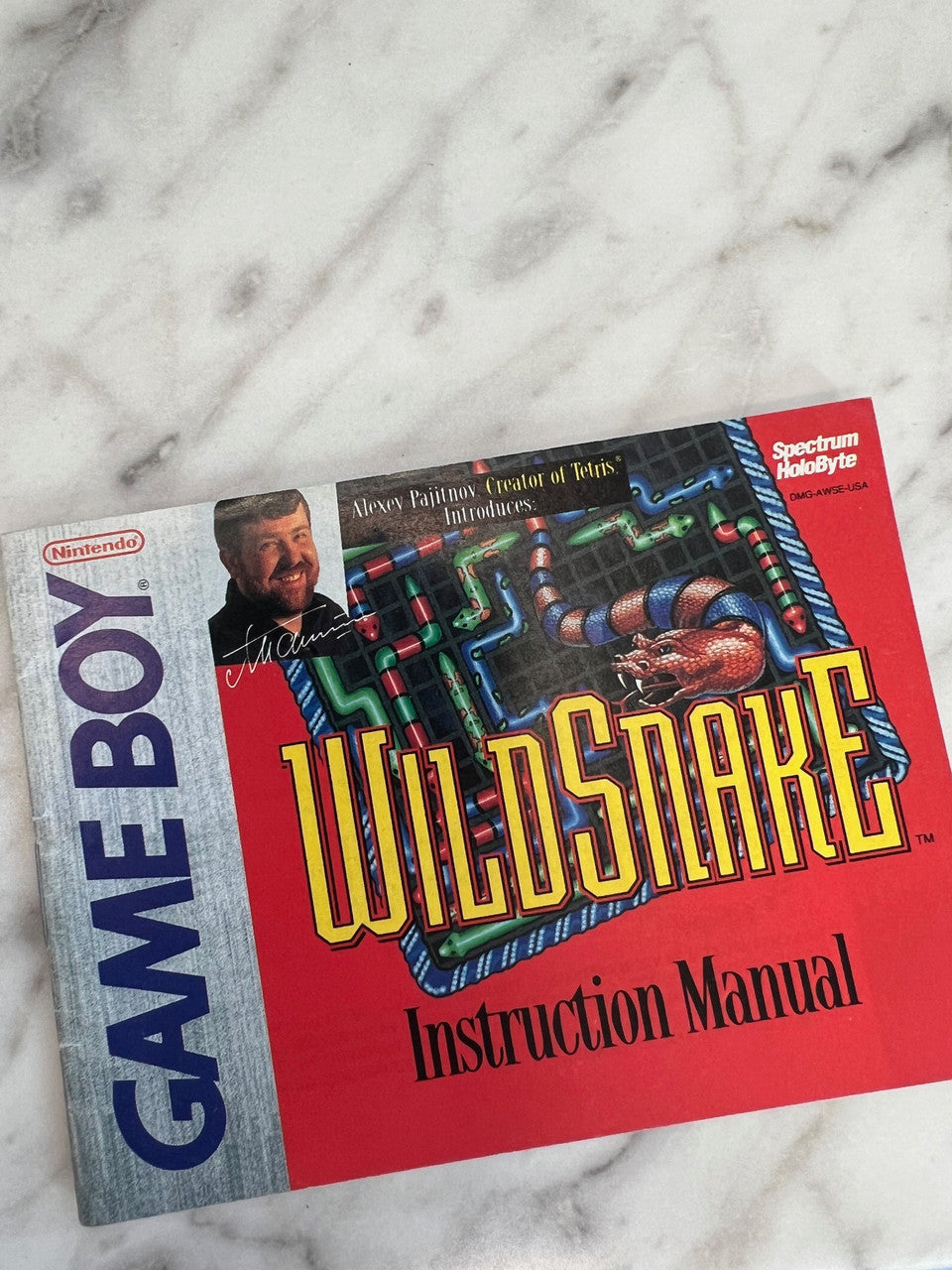 Wildsnake Gameboy manual only