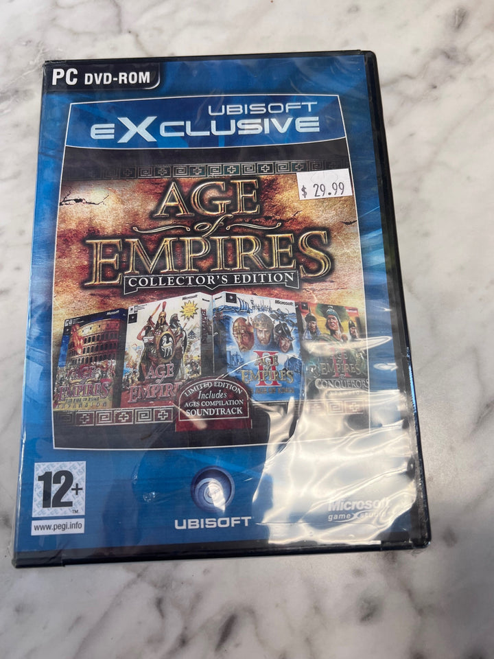 NEW Ubisoft Exclusive Age of Empires Collector's Edition PEGI  PC DVD-ROM NPC11425