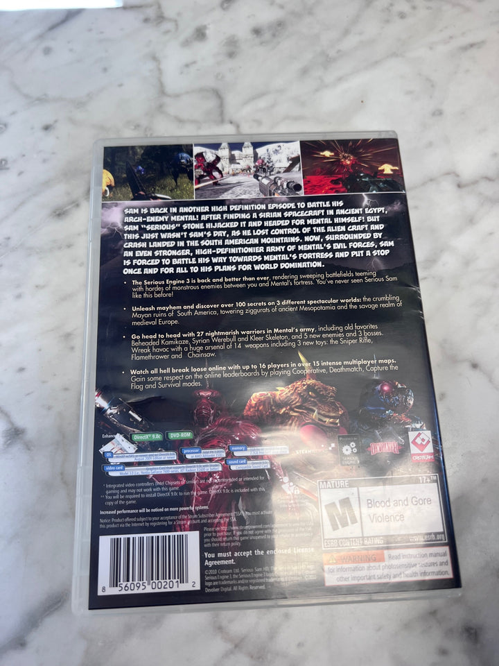 Serious Sam The Second Encounter HD PC DVD-ROM PC11425