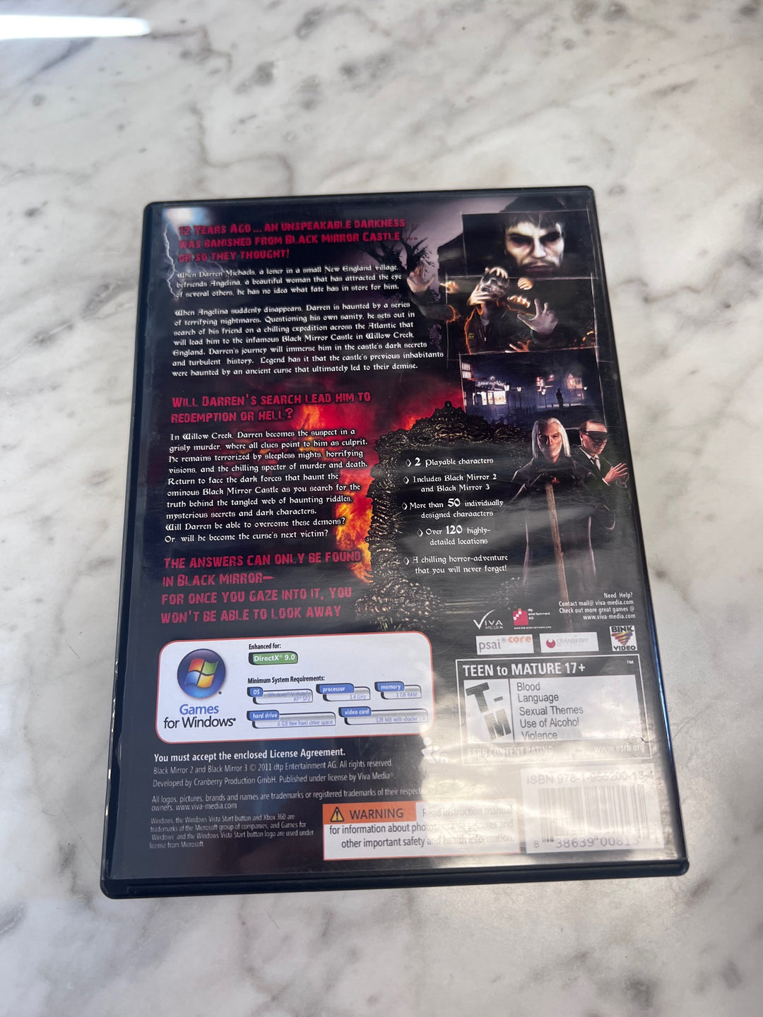 Black Mirror Reflections from the Darkness Collection  PC DVD-ROM PC11425