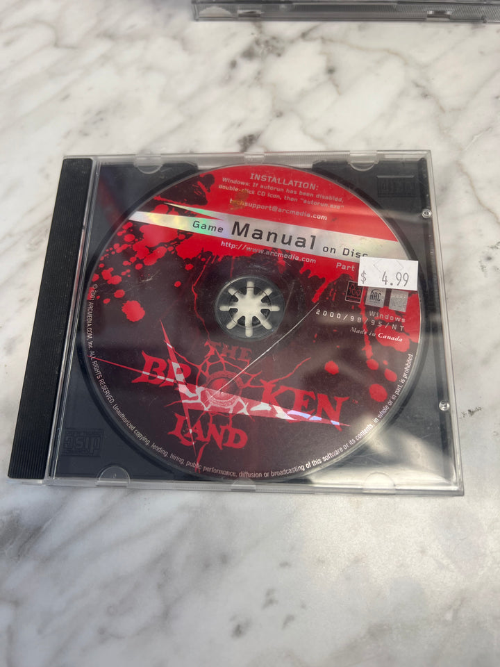 The Broken Land Jewel Case PC CD-ROM    PC73124