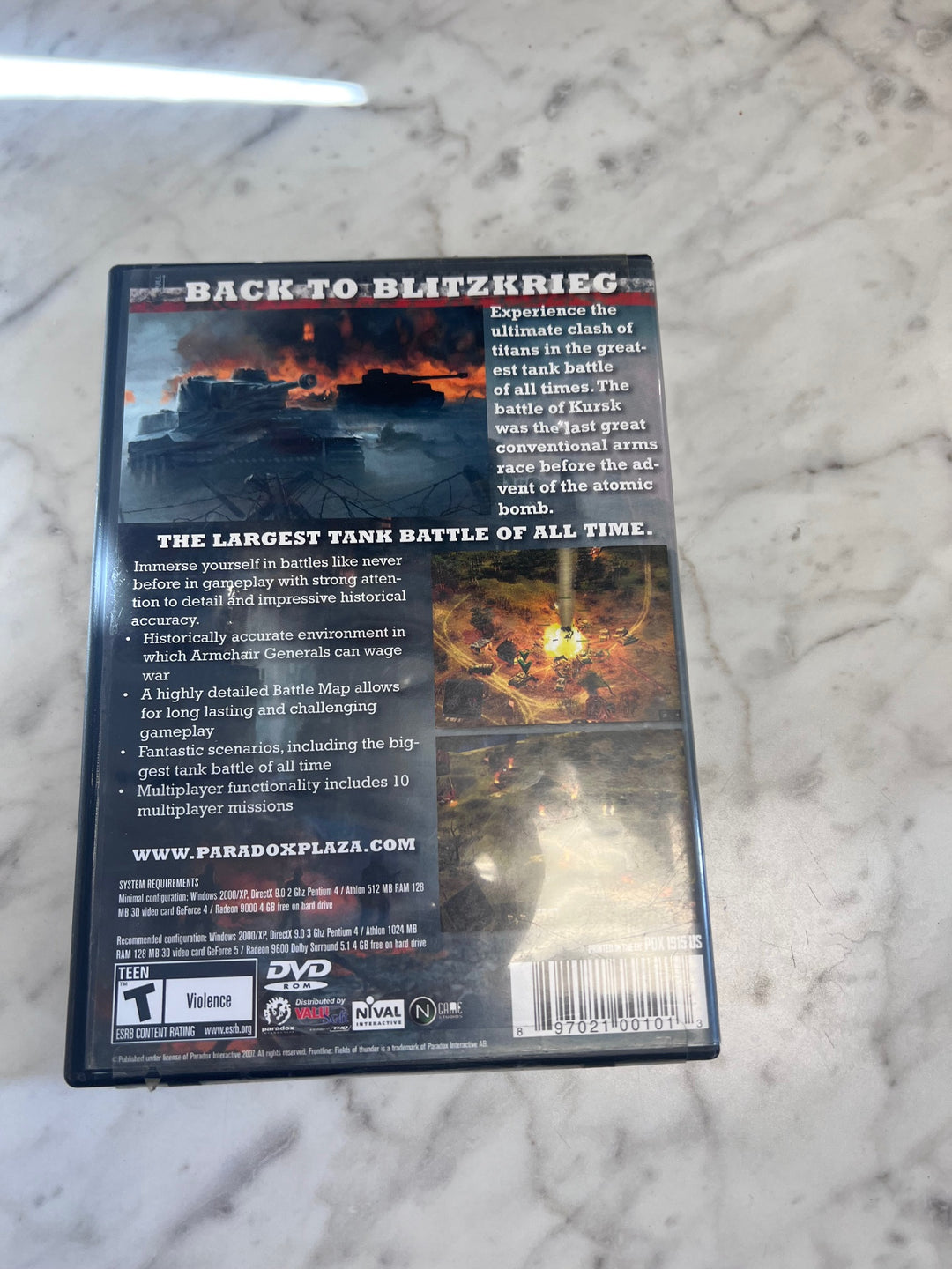 Frontline Fields of Thunder PC DVD-ROM PC11425