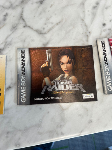 Tomb Raider The Prophecy Gameboy Advance manual only