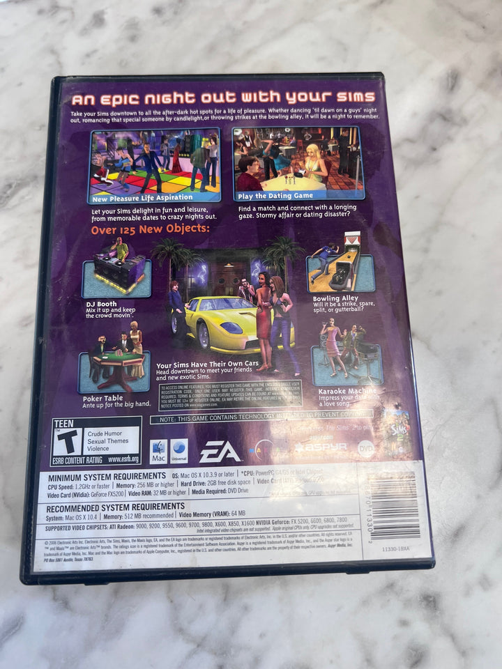 The Sims 2 Nightlife Expansion Pack Mac DVD-ROM PC11425