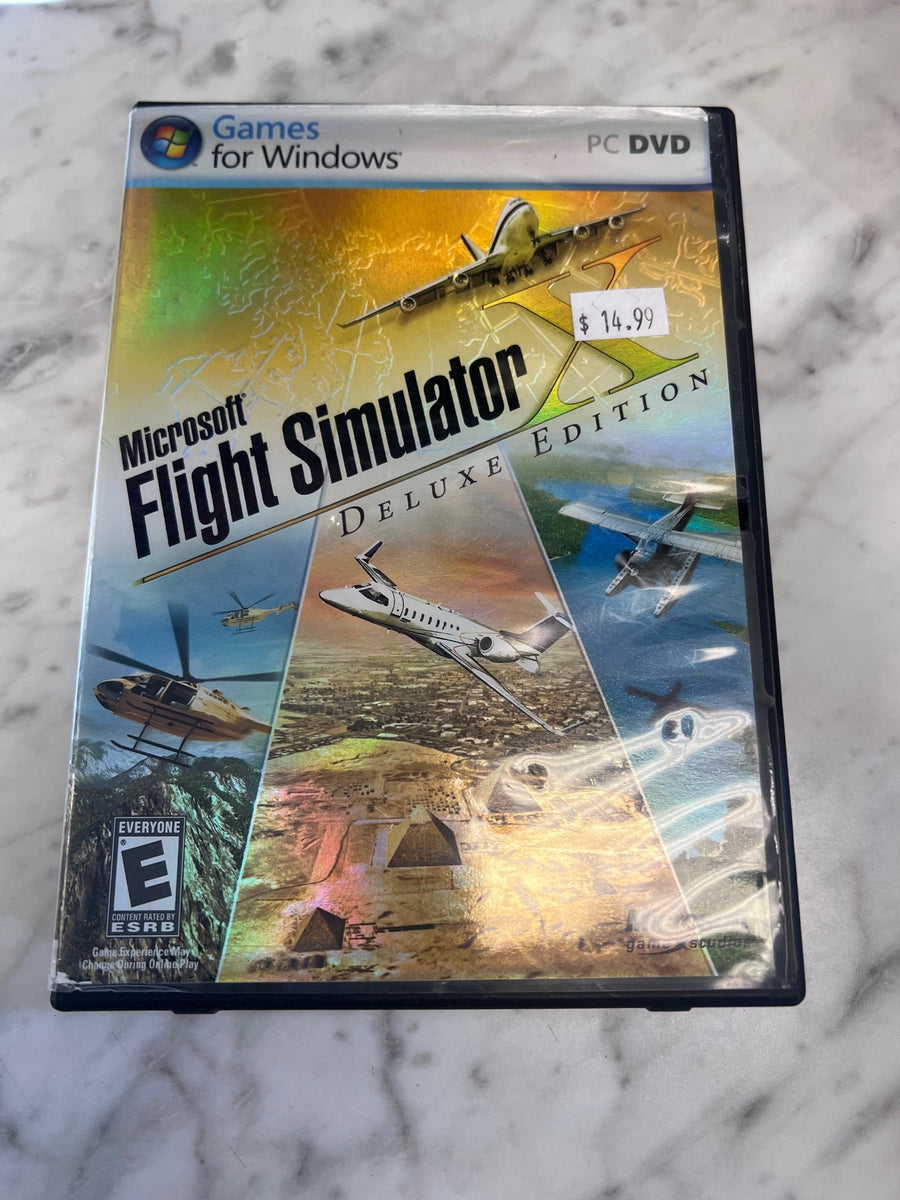 Microsoft Flight Simulator X Deluxe Edition PC DVDROM PC11425 Core