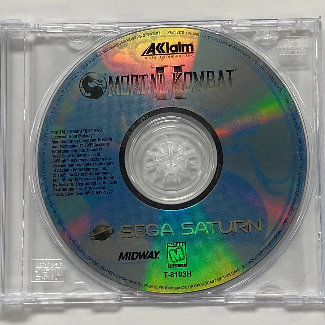 Mortal Kombat II (2) - Sega Saturn DI91326