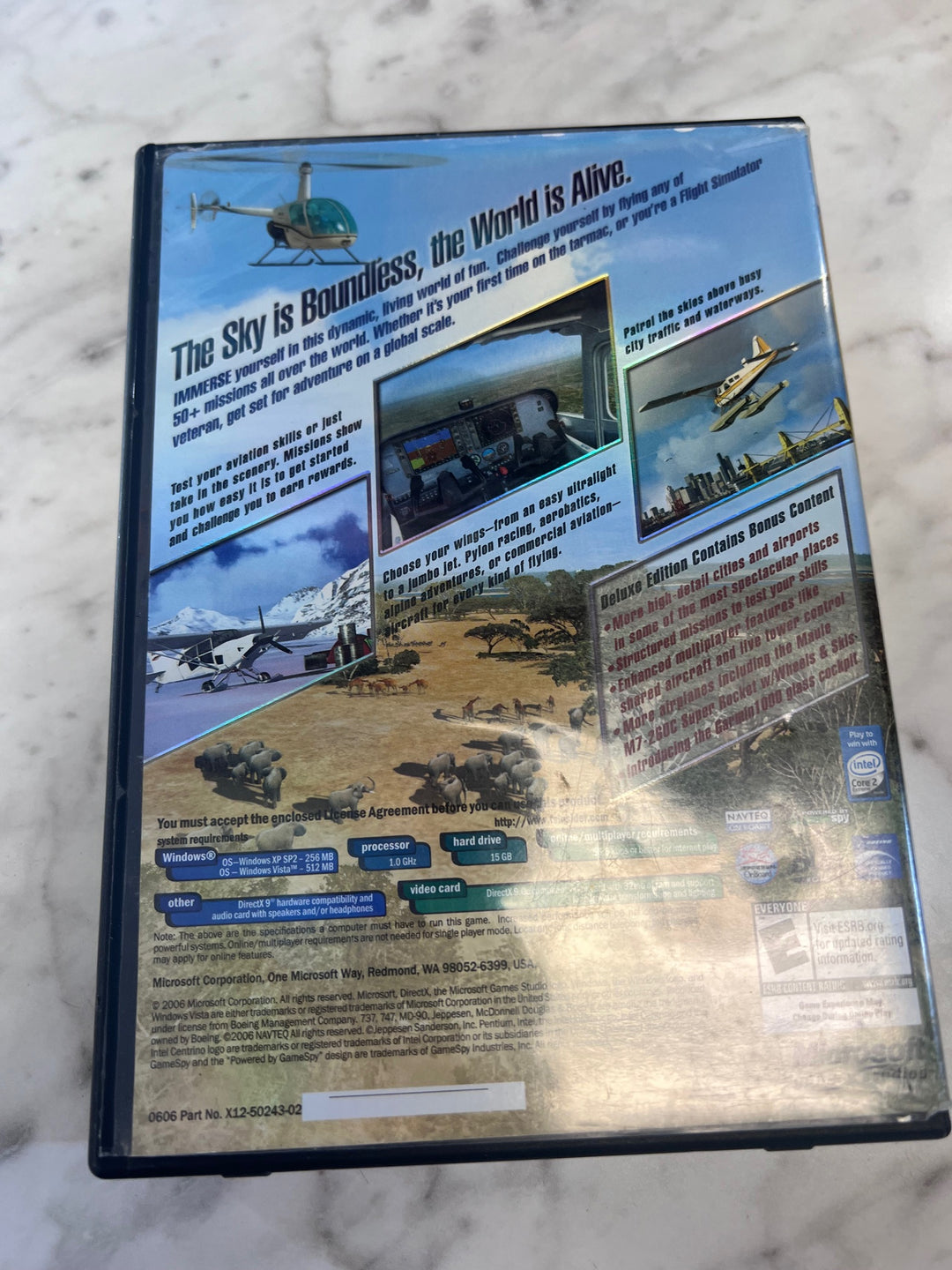 Microsoft Flight Simulator X Deluxe Edition PC DVD-ROM PC11425