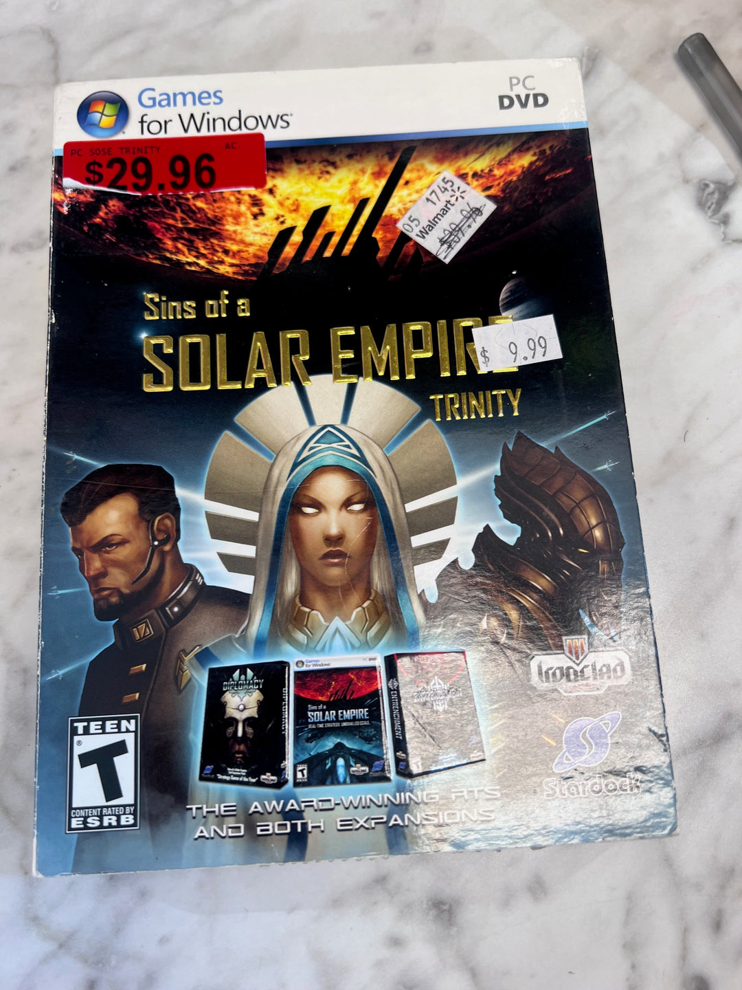 Sins of a Solar Empire Trinity DVD-ROM Steelbook  PC11425