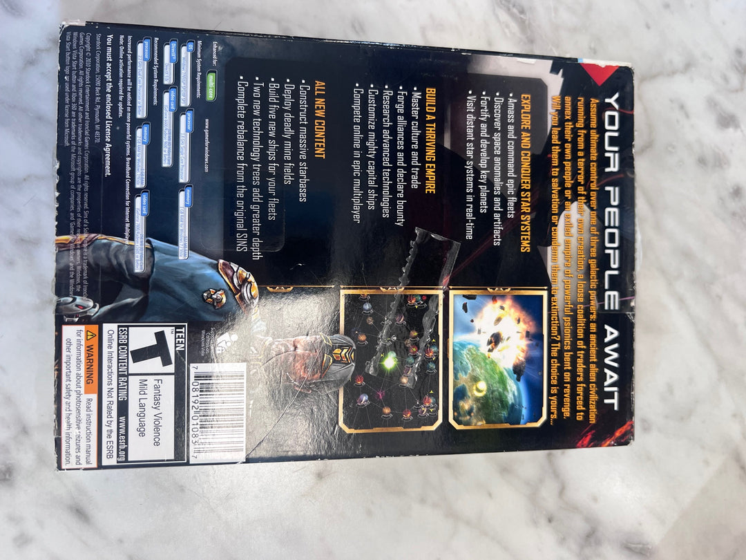 Sins of a Solar Empire Trinity DVD-ROM Steelbook  PC11425