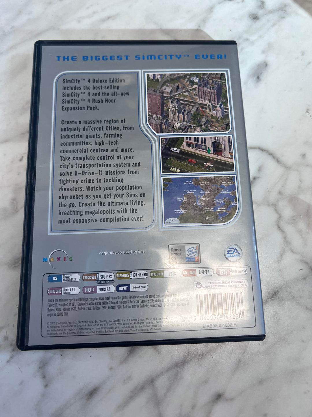 Sim City 4 Deluxe Edition PEGI Edition PC CD-ROM    PC11425