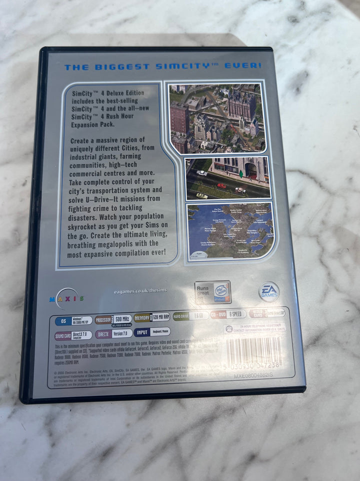 Sim City 4 Deluxe Edition PEGI Edition PC CD-ROM    PC11425