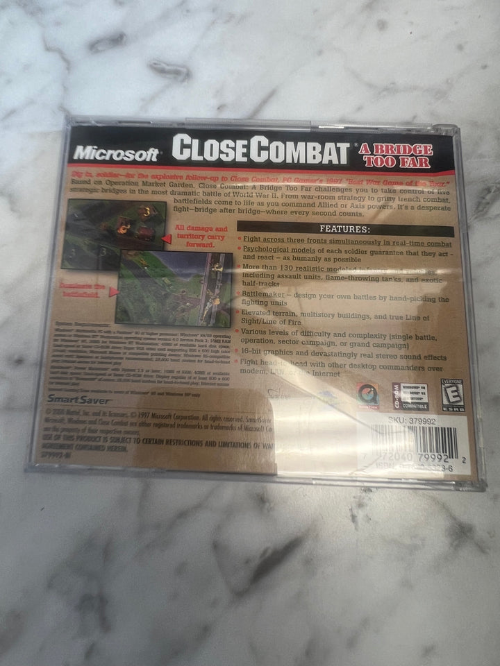 Close Combat A Bridge Too Far Jewel Case PC CD-ROM    PC73124