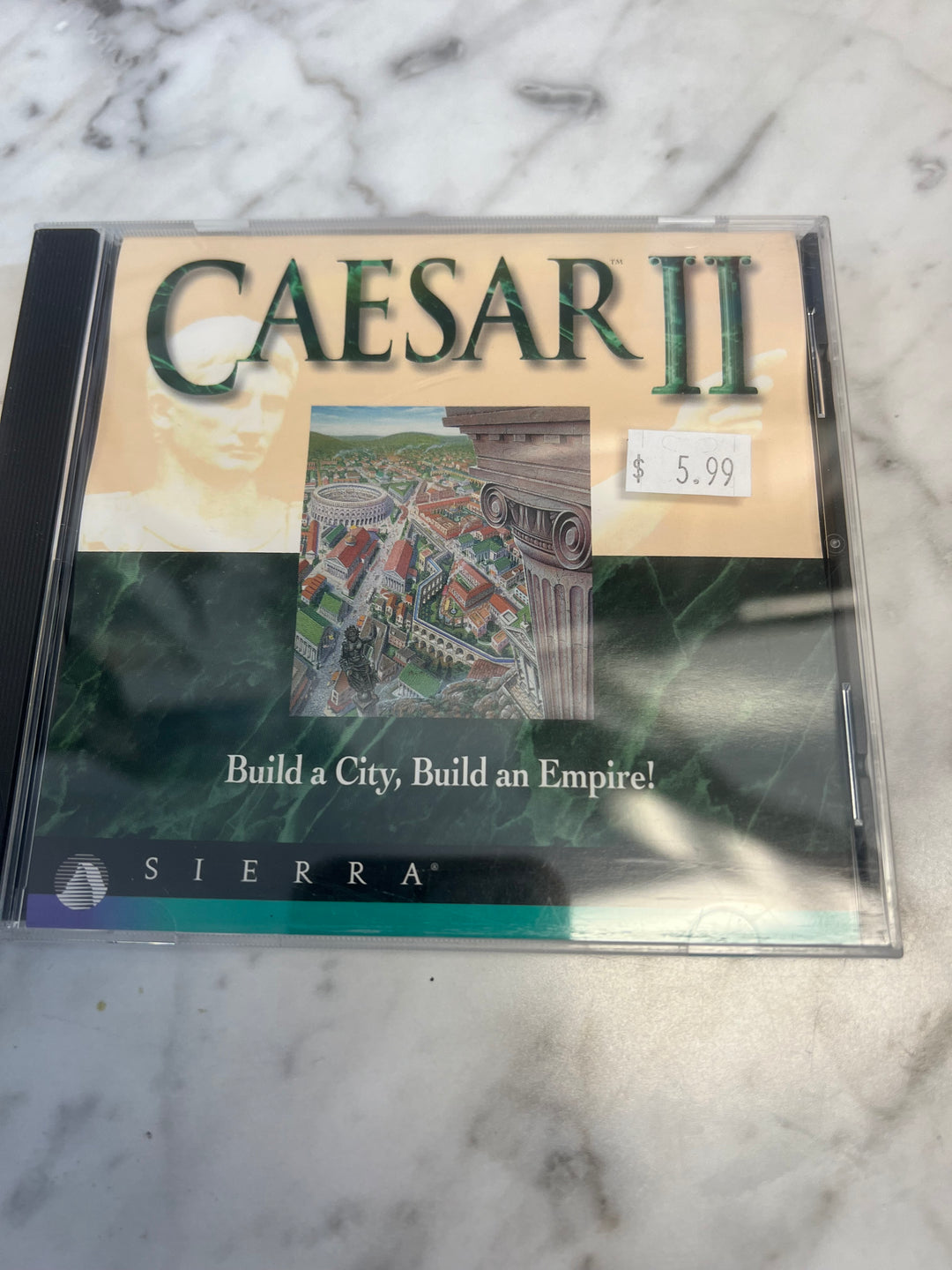 Caesar II Sierra Jewel Case PC CD-ROM    PC73124