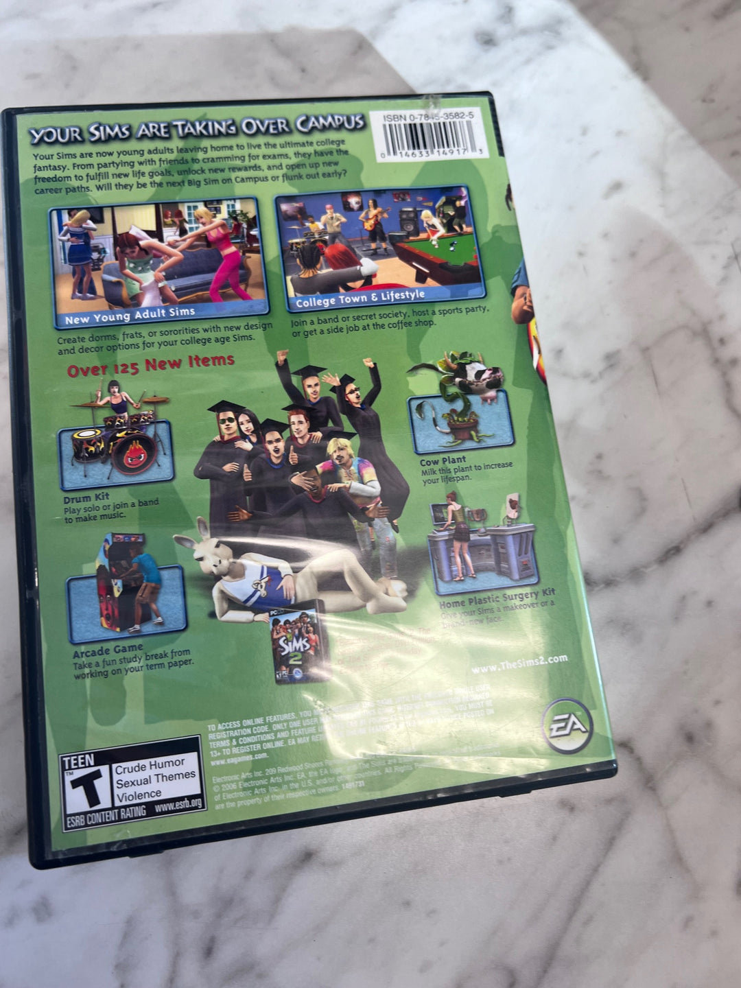 Sims 2 University Expansion Pack PC CD-ROM  PC11425