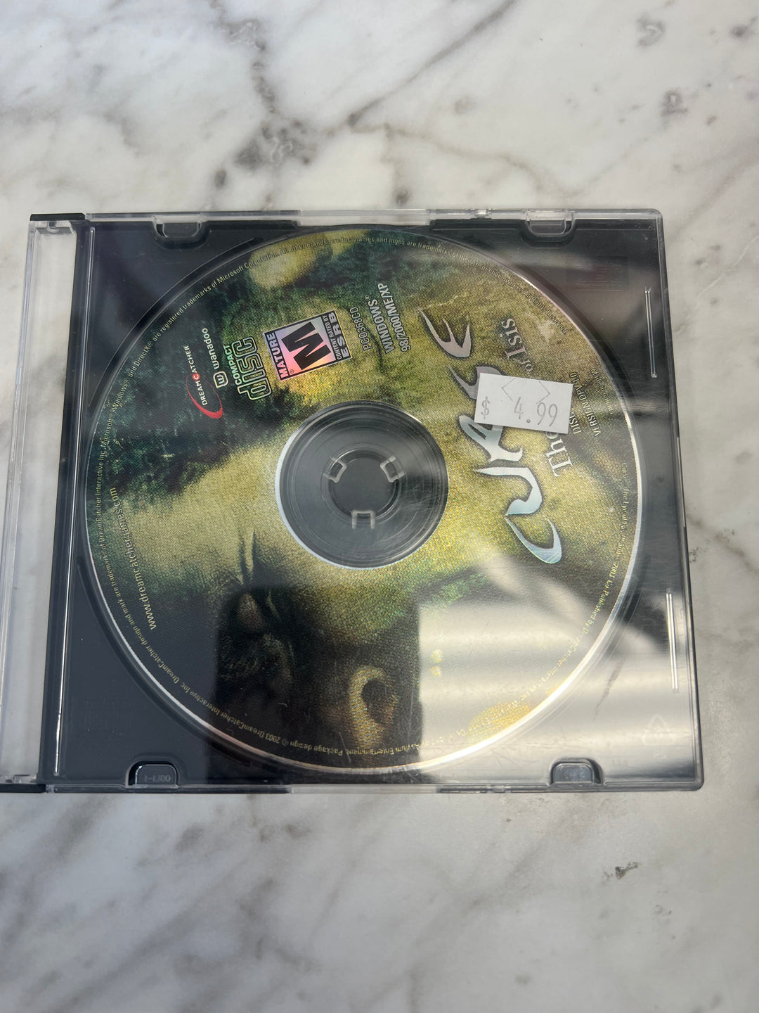 Curse The Eye of Isis Jewel Case PC CD-ROM    PC73124