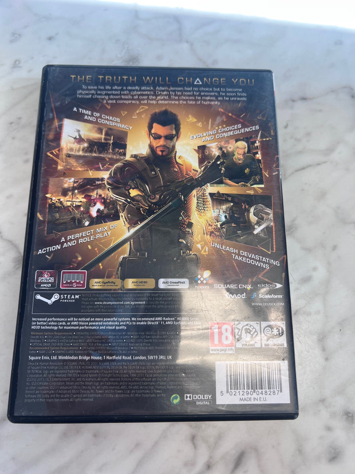Deus Ex Human Revolution PEGI Version PC DVD-ROM PC11425
