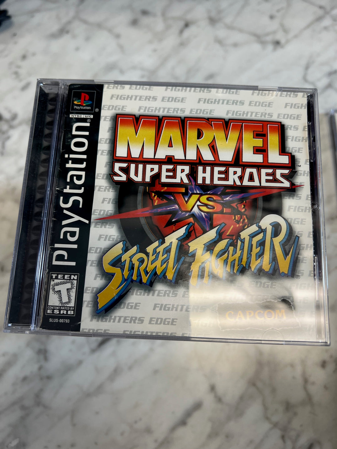 Marvel Super Heroes Vs. Street Fighter - PS1 X8825