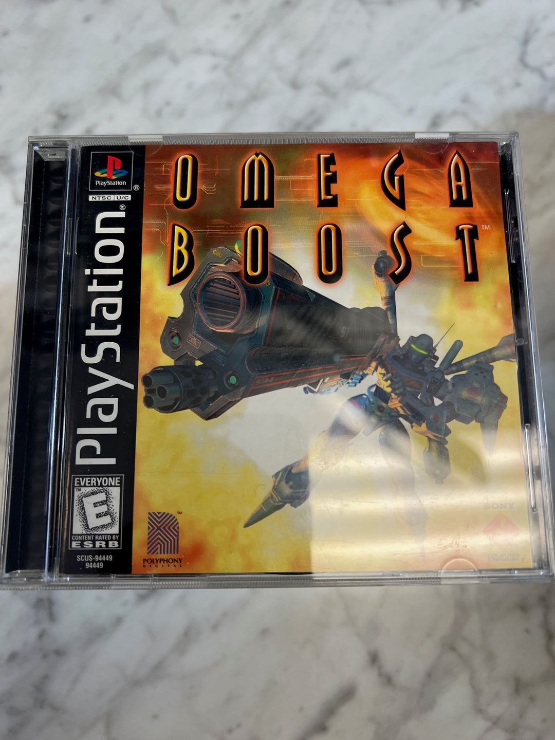 Omega Boost - PS1 D53025