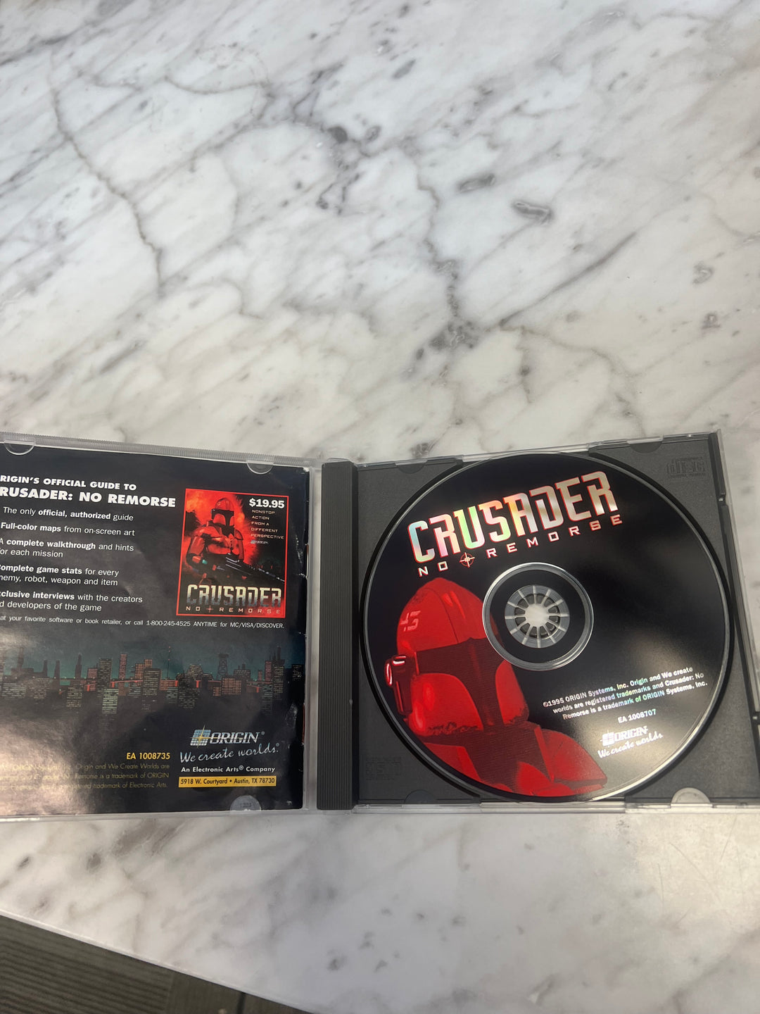 Crusader No Remorse Jewel Case PC CD-ROM    PC73124