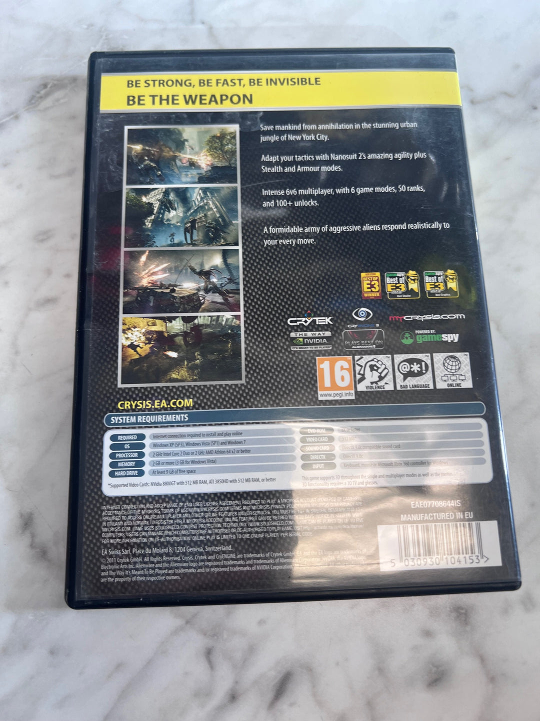 Crysis 2 PEGI Version PC DVD-ROM PC11425