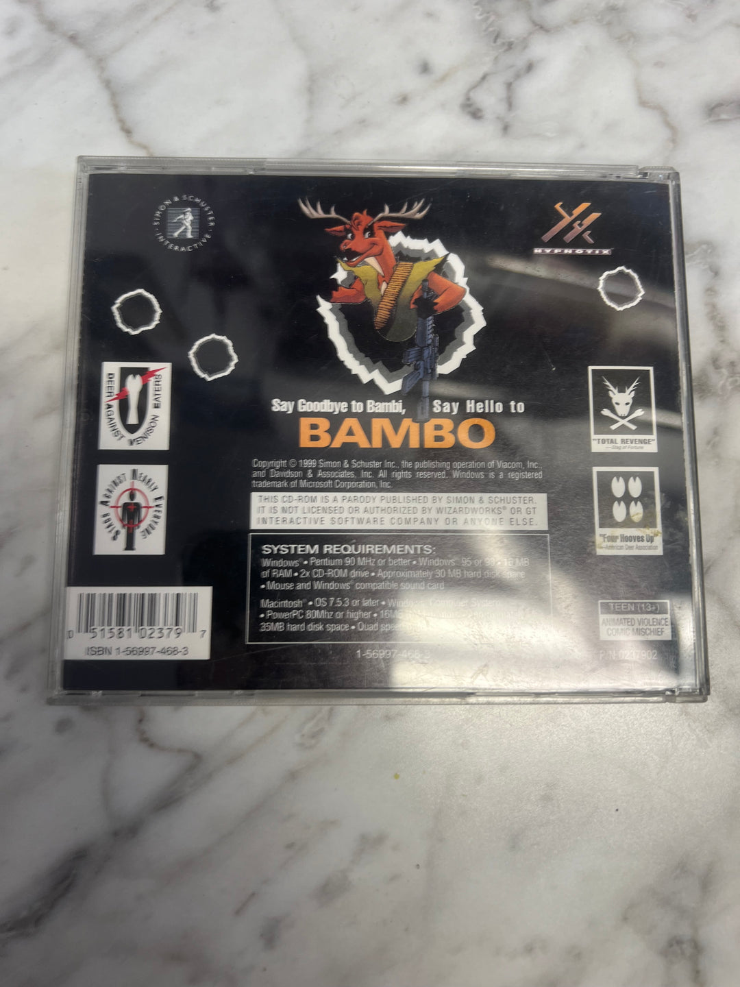 Deer Avenger Jewel Case PC CD-ROM    PC73124