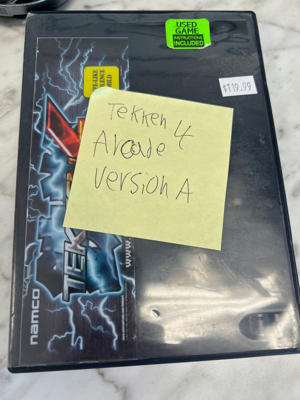 Tekken 4 Arcade Disc and dongle