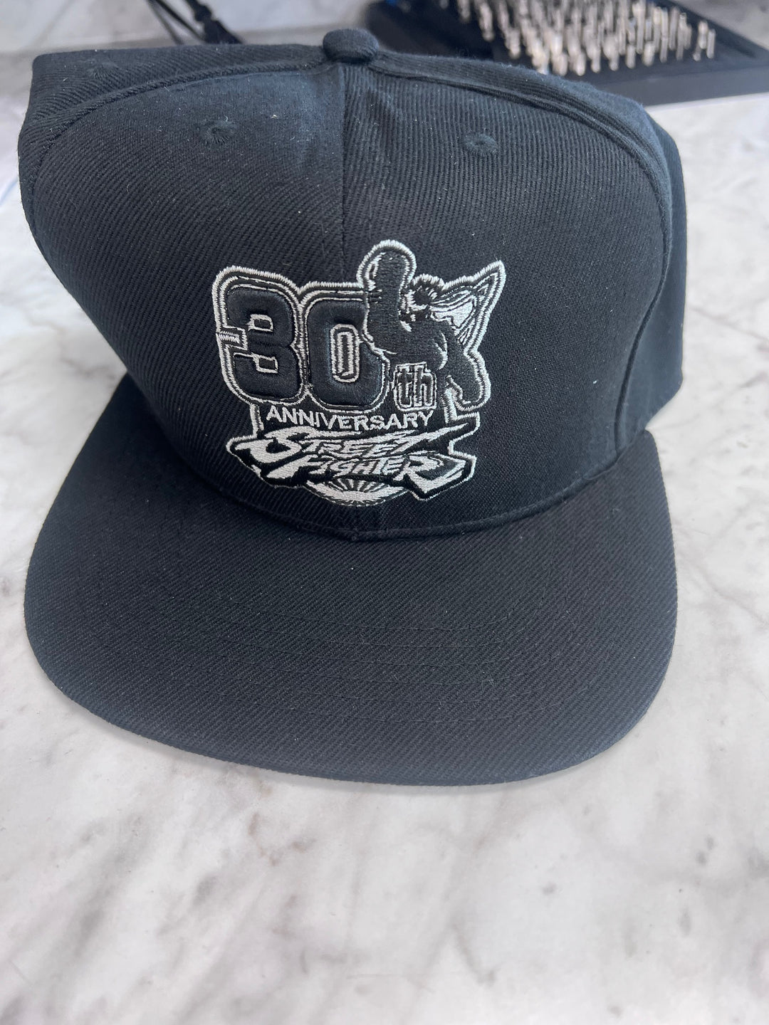 Street Fighter 30th Anniversary Black by Funko Snapback Hat/Cap Capcom UA11425