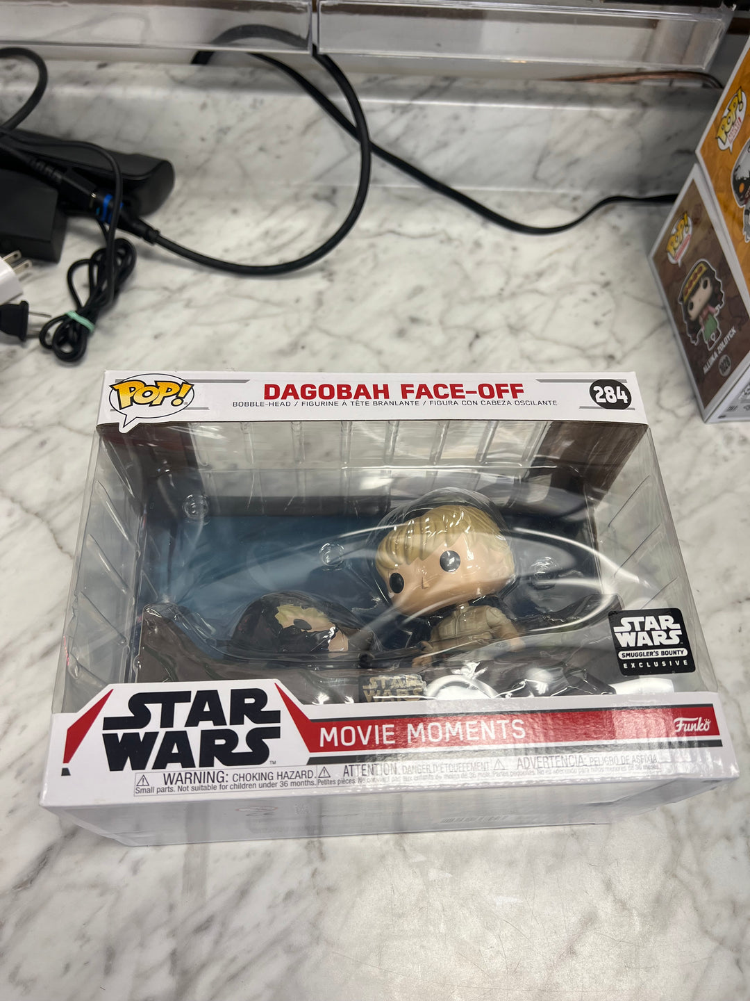 Star Wars Funko POP #284 Dagobah Face Off Movie Moments Skywalker FP101424