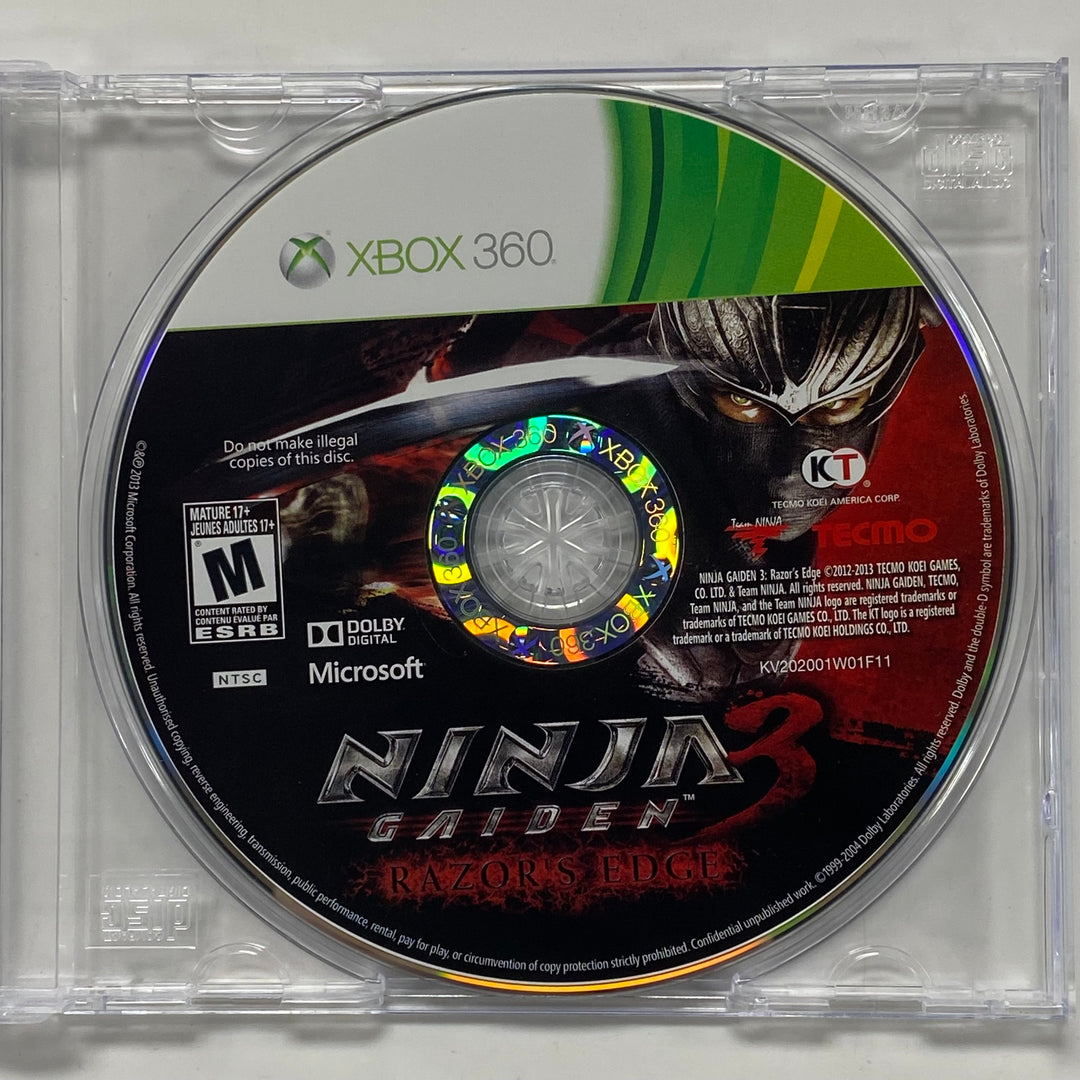 Ninja Gaiden 3: Razor's Edge DISC ONLY - 360 DI91626