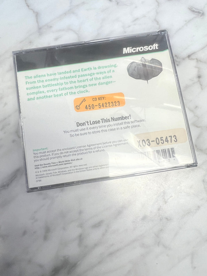 Deadly Tide Jewel Case PC CD-ROM    PC73124