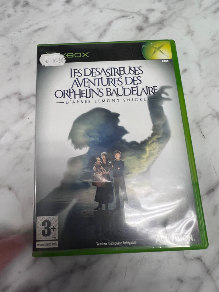 FRENCH VERSION Lemony Snicket Les Desastreuses Aventures Original Xbox IMP11425
