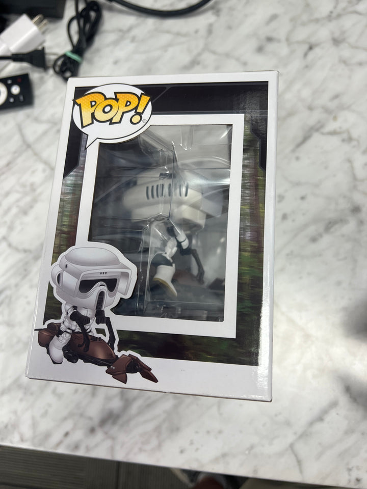 Funko POP! Star Wars Scout Trooper with Speeder Bike #234 Smuggler's Bounty FP101424