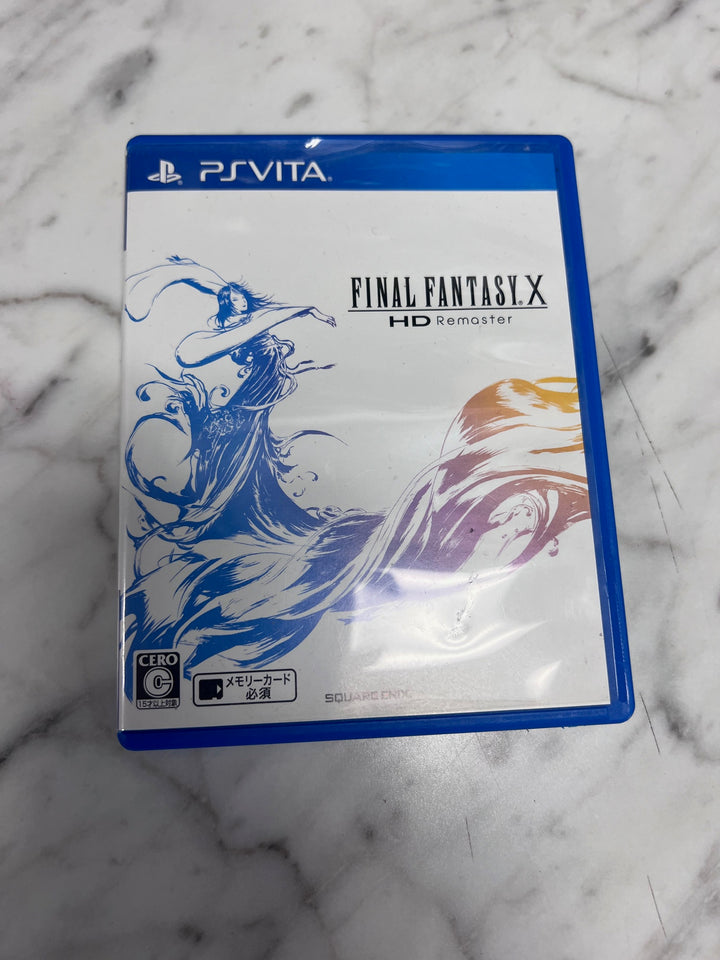 JAPANESE Final Fantasy X HD Remaster PS Vita IMP11425