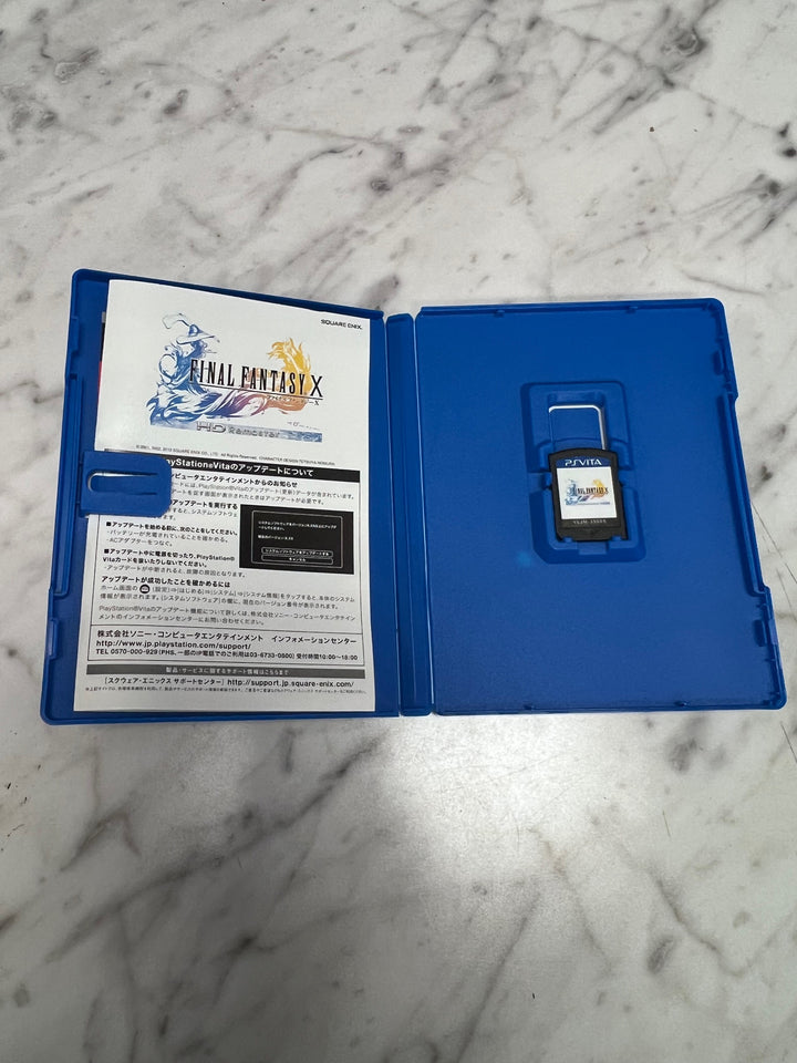 JAPANESE Final Fantasy X HD Remaster PS Vita IMP11425