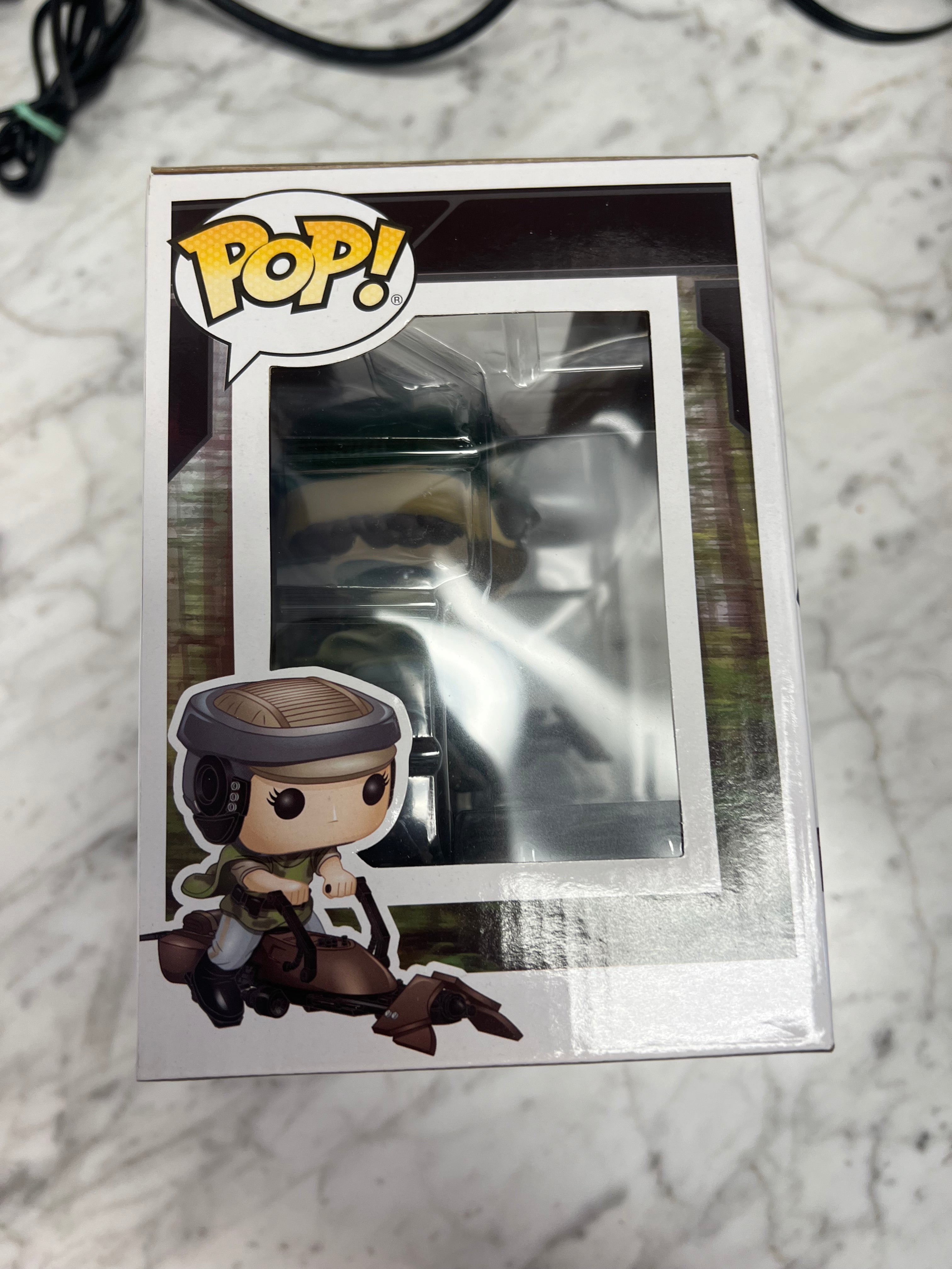 Funko Pop! Deluxe: Star Wars - Princes Leia with Speeder Bike 228