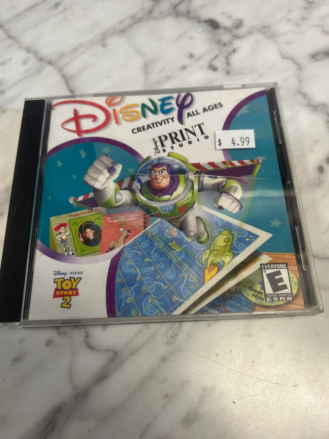 Disney Print Studio Jewel Case PC CD-ROM    PC73124