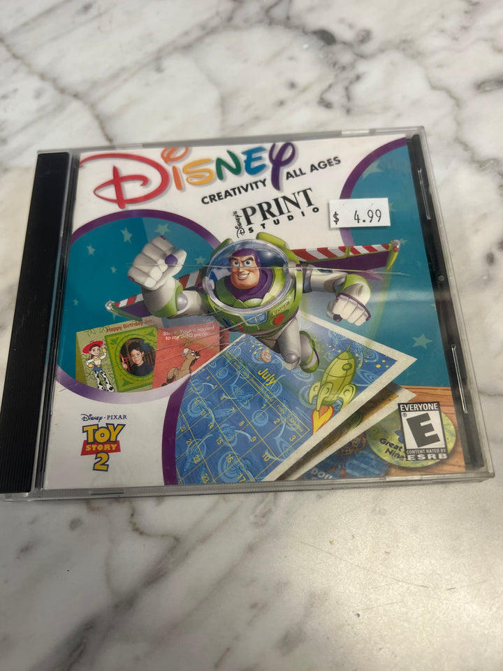 Disney Print Studio Jewel Case PC CD-ROM    PC73124